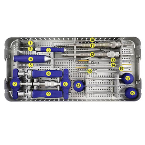 Conjunto de Implantes Espinales de Aleación de Titanio: Tornillo Pedicular, Conector de Varilla, Componentes de Fijación con Gancho, Sistema Quirúrgico Ortopédico, Implante Espinal - Product Image 2
