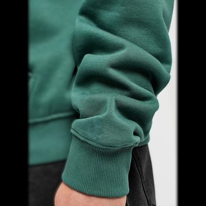 Sweat-shirt à capuche personnalisé de haute qualité avec broderie, en tissu French Terry - Product Image 3