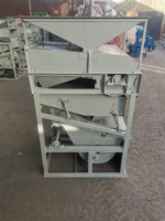 Pierres de soja commerciales nettoyage séparateur dénoyauteur/500-800kg/heure noix graines pierre enlever Machine HJ-QSJ500