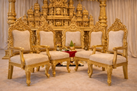 Mandap de mariage sud-indien traditionnel Manavarai au look majestueux, en bois Kanyadanam, détachable, moderne, portable, nouvelle arrivée
