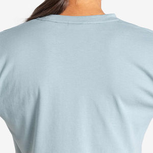 Nuevo Top Corto para Mujer de la Mejor Calidad, Ecológico, Cuello Redondo, Informal, Suave, 100% Algodón, Secado Rápido, Transpirable y Cómodo - Product Image 6