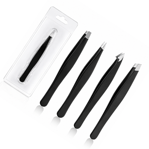 MANAN INSTRUMENTS Juego de Pinzas para Cejas de Acero Inoxidable con Punta Puntiaguda, Estilo Moderno, Duraderas y Reutilizables, Modelo MI-ET-718 - Product Image 2