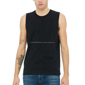 Camiseta sin Mangas de Algodón para Hombre, de Alta Calidad, para Gimnasio y Fitness, Talla Grande, Modelo 2026 - Product Image 3