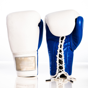 OEM Custom Logo 10oz-16oz Lace-up Boxing Competition Glove Breathable Non-slip For Adult Training In Boxing Mma Muay Thai - Product Image 1