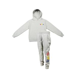 Chándal deportivo para hombre, ropa fina de algodón con logo personalizado, novedad, invierno, 2 piezas, venta al por mayor - Product Image 1