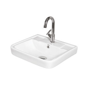 Lavabo de Pared de Cerámica Blanca para Uso Doméstico y Comercial, de la Mejor Calidad y a Bajo Precio de Mercado - Product Image 1