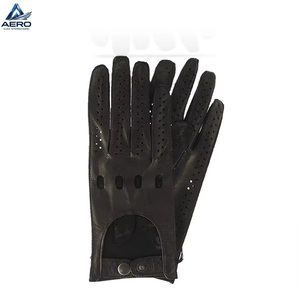 Custom Goat Grain Leather <b>Driver</b> <b>Glove</b> Safety Work Classic Sheepskin Genuine Leather Driving <b>Gloves</b> for Men Goat Skin Work - Product Image 1