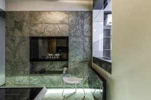 Paneles de Revestimiento de Pared de Piedra de Pizarra Oscura con Brillo Plateado, Acabado Texturizado Natural, Superficie Decorativa para Escaleras y Sala de Estar - Product Image 3