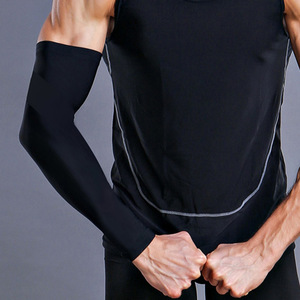 Manchons de compression élastiques à séchage rapide pour le sport, le cyclisme, la pêche et l'équitation, avec protection du coude - Product Image 1