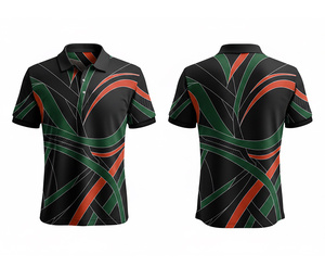 Premium Custom Logo Sublimation Polo Shirt Factory Direct Manufacturer Supplier Durable Stitching for Men Women Youth Quick-Dry - Product Image 3