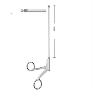Poinçon osseux Antrum de haute qualité, poinçon dermique à coupe ascendante 90°, 85 mm (7,34 po) de longueur, largeur 4 mm, non stérile, réutilisable, rongeurs osseux - Product Image 2