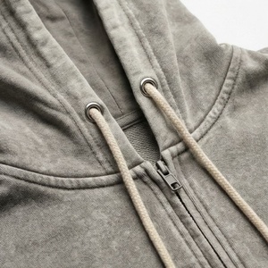 Chándal de Algodón Vintage con Logotipo Personalizado para Hombre, Estilo Acid Wash, Sudadera con Capucha, Ropa Deportiva, Ropa de Calle, Ropa Activa - Product Image 4