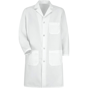 Batas de Laboratorio Blancas de Manga Larga Personalizadas al por Mayor para Hombres y Mujeres, Uniformes Médicos Unisex para Enfermeras, Doctores y Hospitales - Product Image 1