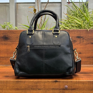 Bolso de mano multifuncional de piel de vaca a la moda, bolso de mano grande oculto, bolso de hombro de cuero genuino para mujer - Product Image 5