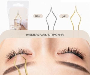 Pinces à cils de haute qualité avec logo personnalisé, outil d'application de précision pour les extensions de cils, destiné aux techniciennes en extensions de cils - Product Image 4