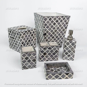 Accesorios sanitarios de baño de 4 piezas Accesorios de hotel de baño montados en la pared Servicios de hotel - Product Image 6