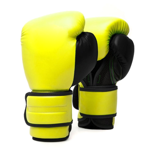 Hot Sale Factory Price Professional Leather Boxing Gloves Custom Logo PU Eco-Friendly Training Gloves with Hand <b>Wrap</b> for Men - Product Image 3