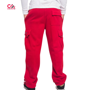 Pantalones Casuales de Lona 100% Algodón para Hombre, Estilo Holgado, Lavado Personalizado, Streetwear, con Logotipo Bordado Personalizado, Estilo Hip Hop - Product Image 6