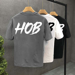 Camiseta de Lujo para Hombre, Ropa Urbana de Alta Calidad, Impresión DTG, Camisetas Gráficas Streetwear, Camiseta Vintage Blanca Extra Grande para Hombre - Product Image 4