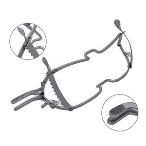 Écarteur buccal Whitehead 5,5 pouces pour implant dentaire, instrument chirurgical vétérinaire en acier inoxydable allemand, réutilisable, manuel, CE - Product Image 1
