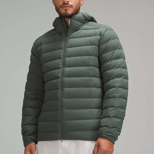 2026 New Style Custom logo Design Hooded <b>Heated</b> <b>Jacket</b> Puff Winter Custom Men Puffer <b>Jacket</b> Waterproof - Product Image 4