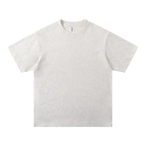 Fashion Casual Knitted Cotton Plain Custom Tee Designs Sublimation Women and Men Oversized Loose T-Shirts - Product Image 5
