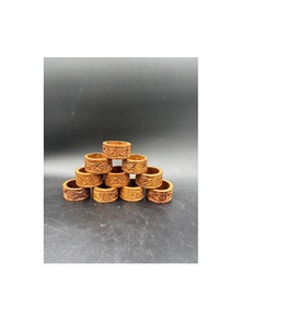 Rond de serviette en bois noble, apportant un accent distingué aux banquets et aux restaurants haut de gamme - Product Image 3