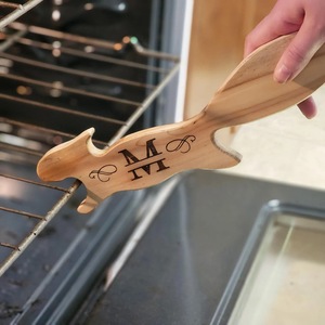 Premium Rustic Wooden Oven <b>Rack</b> Baking Pastry Tools Oven Safe Eco-Friendly Anti-Slip Kitchen Utensil - Product Image 2
