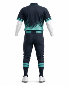 New Light <b>Weight</b> Comfortable Slim Fit Hot <b>Sale</b> Men's Baseball Uniform Design Your Own Team Wear Quick Dry Baseball Uniform - Product Image 6
