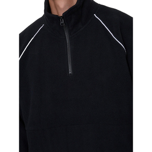 Chaqueta de Forro Polar de Algodón Personalizada para Hombre, 340 GSM, Ecológica, Transpirable, de Secado Rápido, con Media Cremallera, para Senderismo, Correr, Camping, OEM - Product Image 6