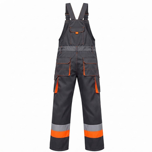 Combinaison de travail réfléchissante pour hommes avec plusieurs poches, meilleure fabrication et fournisseur de salopettes de travail haute visibilité - Product Image 2