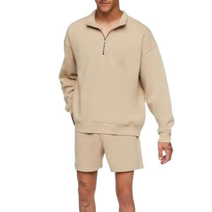 Sweat-shirts légers à fermeture éclair les plus vendus, confortables, à col zippé, pour usage décontracté, OEM - Product Image 5