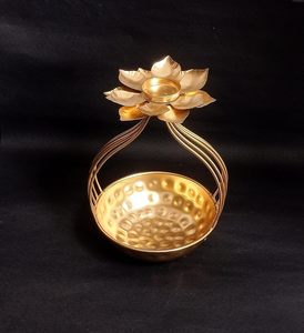Urli en fer pour décoration de sol, décoration de jardin, bol d'extérieur, décoration intérieure, décoration rustique, décoration vintage - Product Image 1