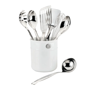 Complete 12-Piece Stainless Steel Kitchen <b>Utensil</b> <b>Set</b> Dishwasher Oven Safe <b>Cooking</b> Tools for Home Chefs Restaurants Catering - Product Image 6