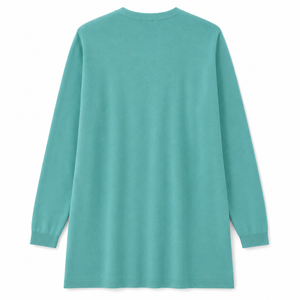 Women Long Sleeve Soft Cardigan Sweater V Neck Shape Cover Up with Pocket for Casual Wear | OEM ODM Manufacturer Bangladesh - Product Image 4