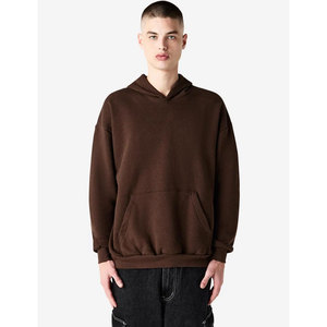 Sweat à capuche de luxe personnalisable en polaire unie à manches longues pour adulte, coupe régulière, grandes tailles, collection automne/printemps - Product Image 1