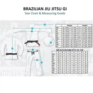 Kimono BJJ pour la série 81 ICED & MURDRD Co Uniform JIU JITSU BRAZILIAN Noir 100% Coton 440g Léger - Product Image 5