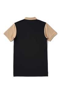 Camisetas Polo Slim-Fit 100% Algodón para Hombre, Camiseta Polo con Cuello de Cremallera, Estilo de Bloques de Color Dual, Tejido de Punto, Camiseta Polo Personalizada - Product Image 2