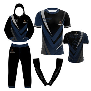 Maillot d'équipe de jeu personnalisé, imprimé par sublimation, t-shirt d'e-sport respirant, vêtements de sport performants, vêtements de compétition pour joueurs - Product Image 5