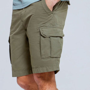 Comfortable Men Cargo Shorts With Elastic Waist And Loose Fit Ideal For Travel And Daily Activities Cargo Shorts - Product Image 3