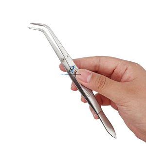 Pinzas para Aplicaciones Médicas, Instrumento Quirúrgico de Acero Inoxidable para Manipulación de Tejidos, Herramienta Quirúrgica Clínica de Precisión - Product Image 4