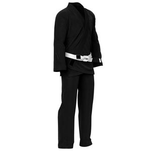 Kimono de Jiu-Jitsu blanc sur mesure, Kimono BJJ, Kimono de Judo, Uniforme de Jiu-Jitsu, Tenue d'arts martiaux brésiliens BJJ, Judo, Karaté - Product Image 5