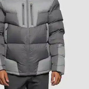 Lightweight Windproof Outdoor Men Puffer Jackets For <b>Winter</b> Warmth Breathable <b>Quilted</b> Padded Bubble Top - Product Image 6