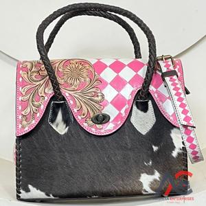 Bolso Tote de Cuero Genuino de Edición Limitada 2026 con Diseño a Cuadros, Elegante Bolso de Hombro y Bandolera para Mujer para Uso Diario - Product Image 1