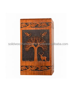 Urne en bois pour cendres humaines, urnes funéraires pour hommes et femmes, urnes de haute qualité - Product Image 4
