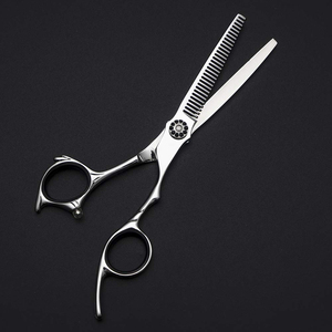Kit de Barbería Profesional de Acero Inoxidable de Grado Quirúrgico, Kit de Peluquería Personalizado de 2 Piezas con Estuche de PU - Product Image 3