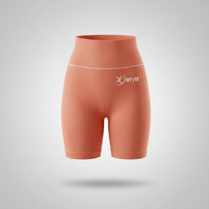 Shorts de sport taille haute respirants et écologiques pour femmes - Compression athlétique et effet push-up fessier - Product Image 1