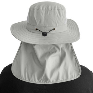 Sombrero de pescador de alta calidad con solapa para el cuello, plegable, cómodo, de secado rápido, para hombre. - Product Image 4