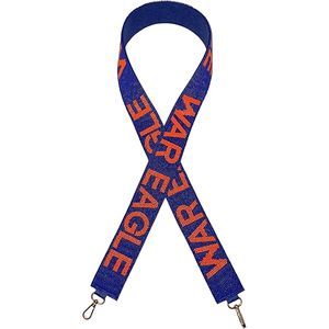 สายสะพายกระเป๋าถักลูกปัดลาย Go Hokies ของ CRYSTAL CRAFT พร้อมตัวอักษรนูน ปรับได้ เป็นมิตรกับสิ่งแวดล้อม สไตล์วินเทจ ใช้เป็นเครื่องประดับกระเป๋าถือ - Product Image 5