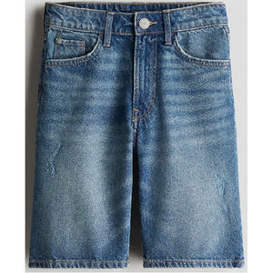 Nouveau design, shorts en jean décontractés pour hommes de haute qualité, couleur unie, respirants, écologiques, vente en gros en ligne - Product Image 1